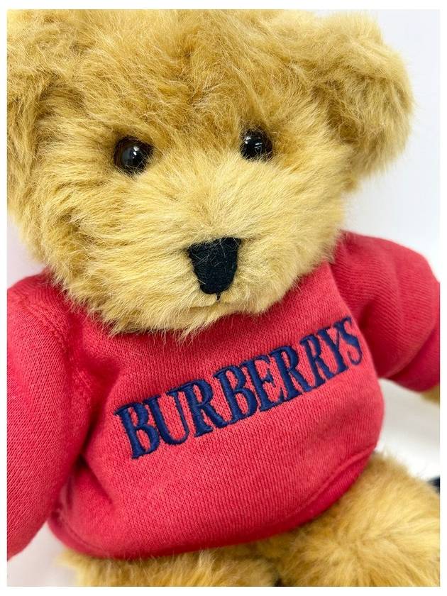 Red Sweatshirt Teddy Bear Doll 5VBUA34978 - BURBERRY - BALAAN 4