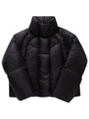 UVR High Neck Quilted Nylon Down Padding Black - ENTIRE STUDIOS - BALAAN 6