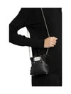 5AC Classic Baby Shoulder Bag Pale Black - MAISON MARGIELA - BALAAN 3