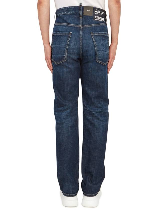 Dark Pressed Wash Jean Blue - DSQUARED2 - BALAAN 4