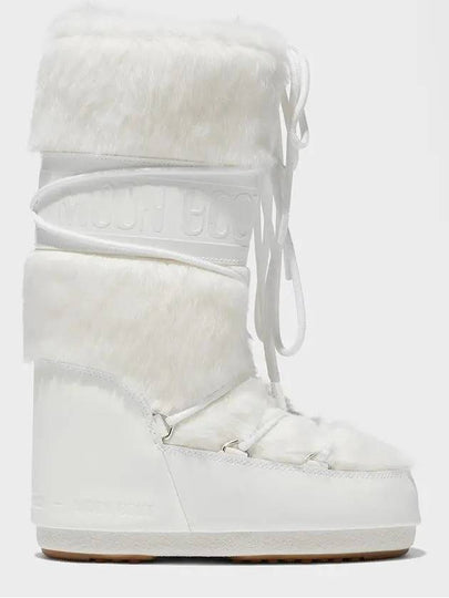 Icon Fake Fur Boots White 1408900 A002 - MOON BOOT - BALAAN 2