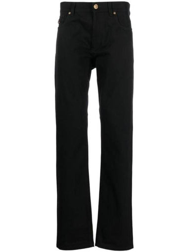 denim straight pants 1010816 1A077021D040 - VERSACE - BALAAN 1