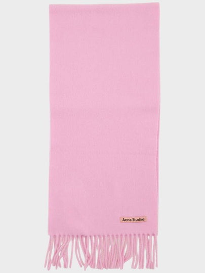 Acne Muffler Scarf Skinny Pink Unisex - ACNE STUDIOS - BALAAN 2