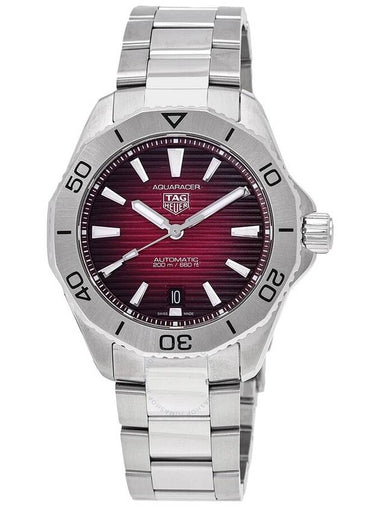 Tag Heuer Aquaracer Automatic Red Dial Men's Watch WBP2114.BA0627 - TAG HEUER - BALAAN 1