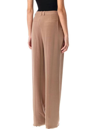 Saint Laurent Silk Crepe Pants - SAINT LAURENT - BALAAN 2