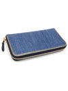 Accordion zip denim long wallet - COACH - BALAAN 2