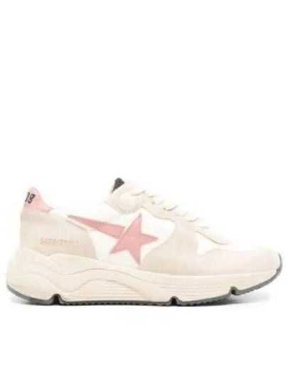 Running Sole Suede Low Top Sneakers Cream - GOLDEN GOOSE - BALAAN 2