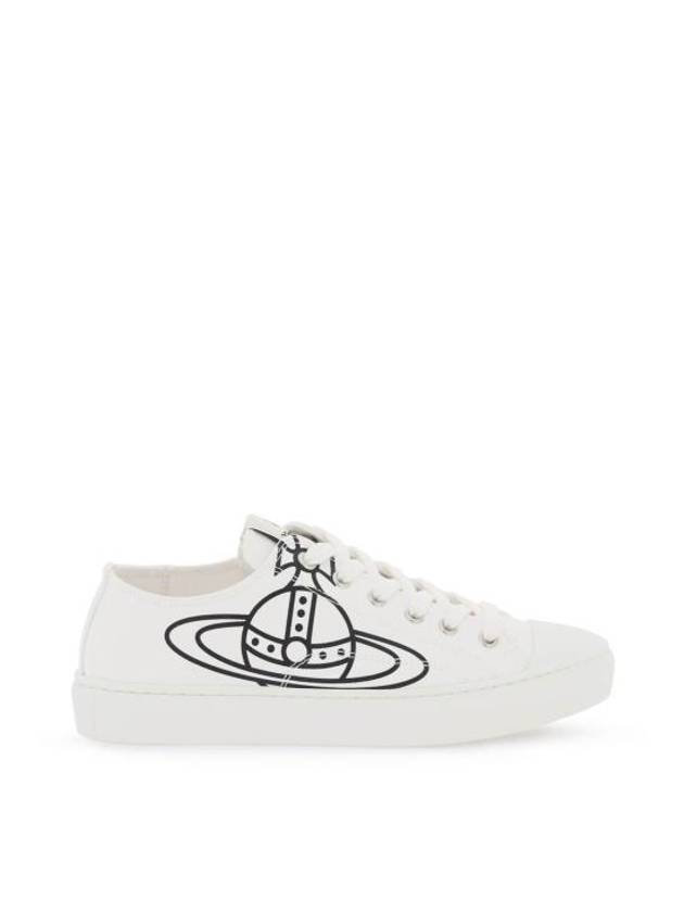 ORB Logo Low Top Sneakers White - VIVIENNE WESTWOOD - BALAAN 2