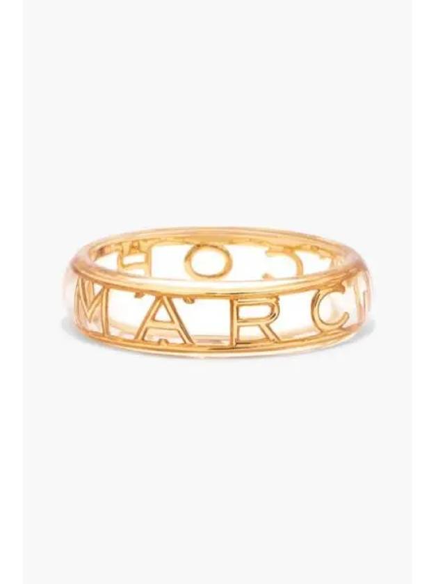 Monogram Marc Jacobs Bangle ClearGold MBEFW22002GDX - MARC JACOBS - BALAAN 1