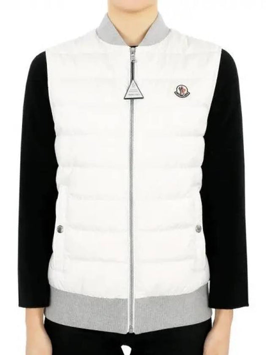 Kids OLU Lightweight Padded Vest Ivory 1A00059 54A81 034 12 14A Adult Wearable 1064869 - MONCLER - BALAAN 1