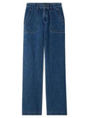 High Waist Flare Jeans Blue - A.P.C. - BALAAN.