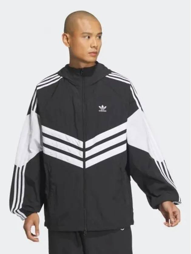 Adicolor Windbreaker BLACKwhite - ADIDAS - BALAAN 1