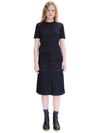 Jupe Annie Denim A-Line Skirt Indigo - A.P.C. - BALAAN 3