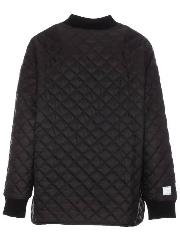 MAYA Quilted Padded Jacket Black 2394860334 009 - MAX MARA - BALAAN 3