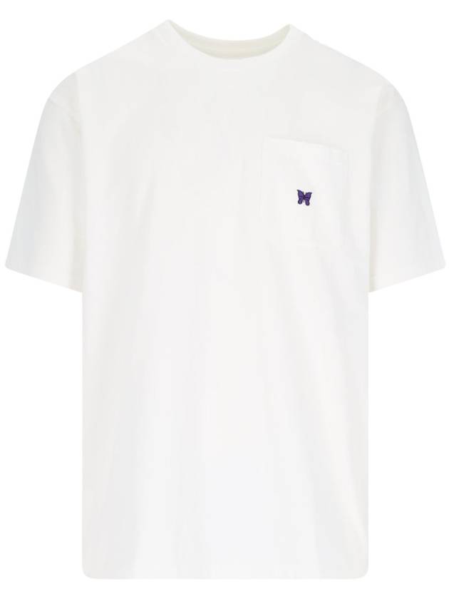 Needles T-shirts and Polos White - NEEDLES - BALAAN 1