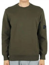 Diagonal Raised Fleece Sweatshirt Ivy Green - CP COMPANY - BALAAN 2