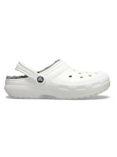 Classic Lined Clog Sandals White - CROCS - BALAAN 1