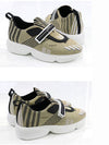 Cloud Burst Low Top Sneakers Gold - PRADA - BALAAN 5