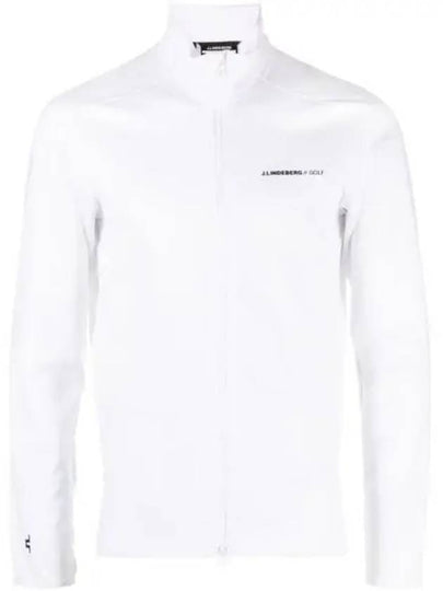 Melker Mid Layer Zip-Up Jacket White - J.LINDEBERG - BALAAN 2