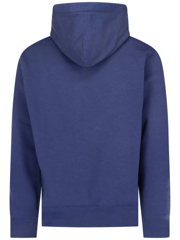 Large Logo Hood Navy - POLO RALPH LAUREN - BALAAN 3