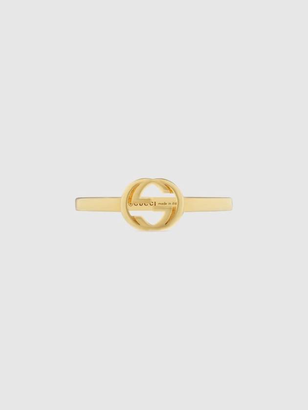 Interlocking G 18K Ring Yellow Gold 679115J85008000 - GUCCI - BALAAN 3