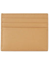 Saffiano Leather Triangle Logo Card Wallet Brown - PRADA - BALAAN 3