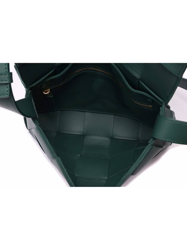 Intrecciato Cassette Cross Bag Green - BOTTEGA VENETA - BALAAN 7