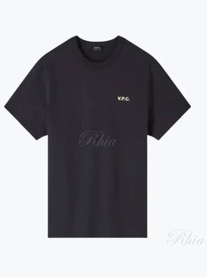 Boxy Petit VPC Short Sleeve T-Shirt Black - A.P.C. - BALAAN 2