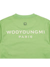 Cotton back logo tshirt M231TS07 705F - WOOYOUNGMI - BALAAN 7