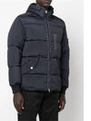 Wappen Patch Metal Econyl Down Padding Navy - STONE ISLAND - BALAAN 6