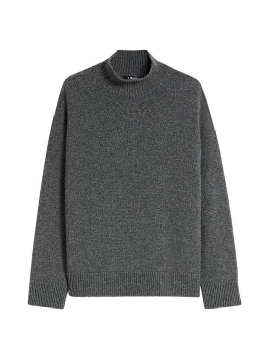 Women's Tahiti TAHITI Cashmere Yarn Turtleneck Medium Gray - S MAX MARA - BALAAN 1