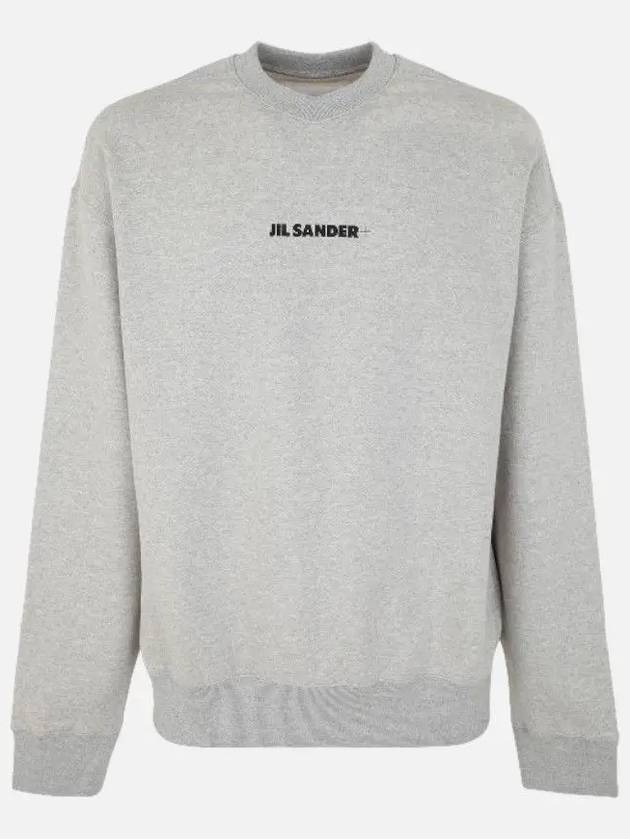 Men's Logo Sweatshirt Grey - JIL SANDER - BALAAN 4