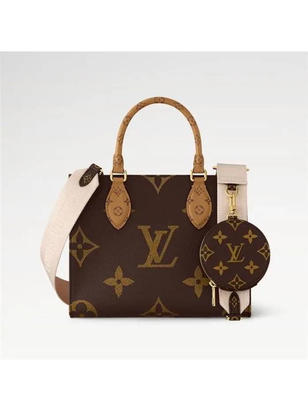 Women's OnTheGo PM Monogram Tote Bag Brown - LOUIS VUITTON - BALAAN 2