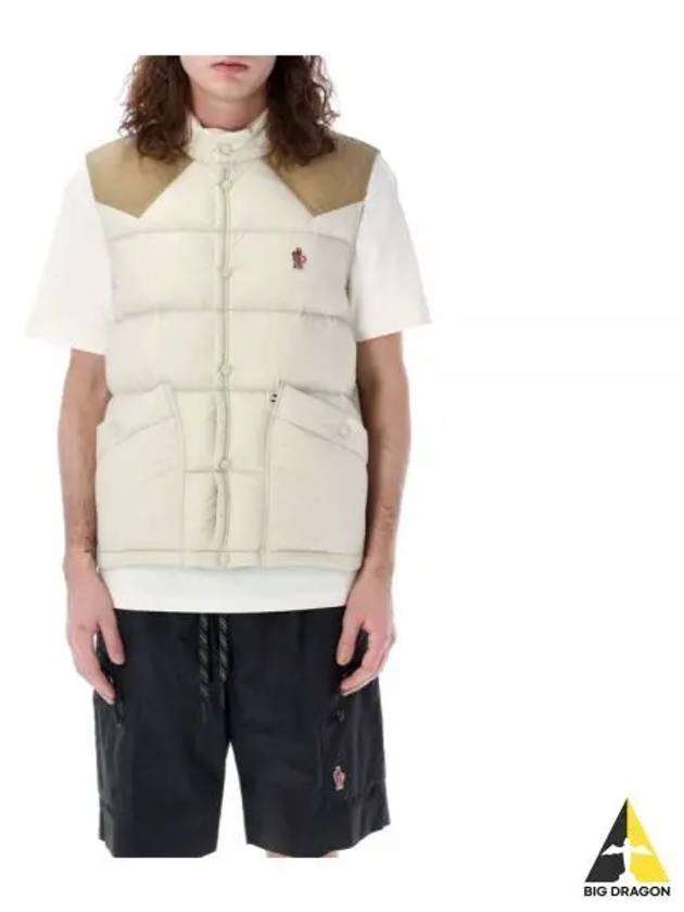 Men s Veny Down Vest White Beige - MONCLER - BALAAN 2