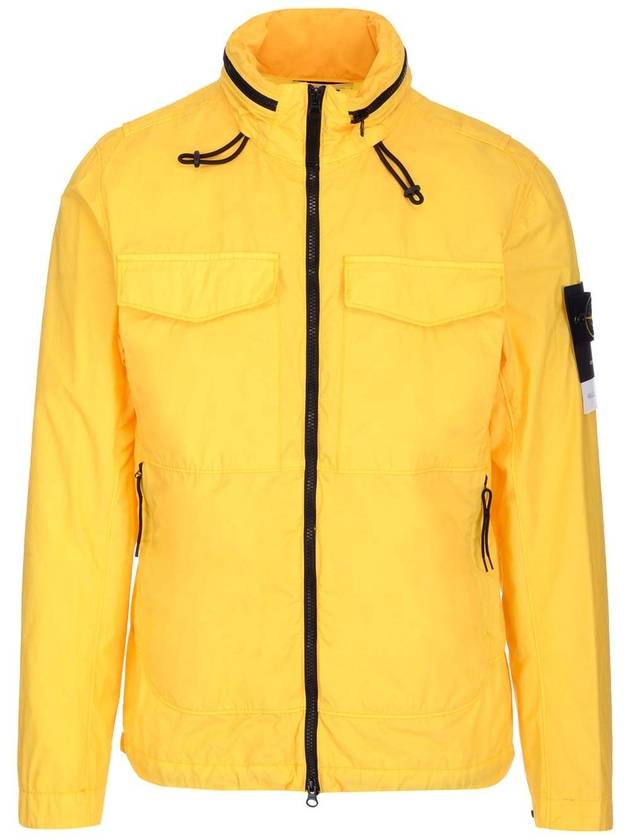 Waffen Naslan Light Watro Zip-up Jacket Yellow - STONE ISLAND - BALAAN 1