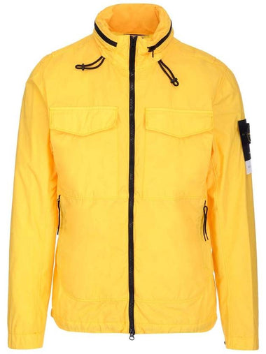 Waffen Naslan Light Watro Zip-up Jacket Yellow - STONE ISLAND - BALAAN 1