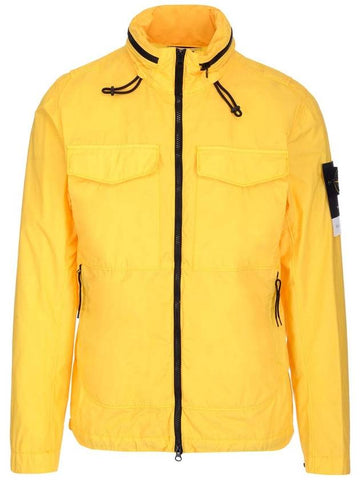 Wappen Naslan Light Watro Zip-up Jacket Yellow - STONE ISLAND - BALAAN 1