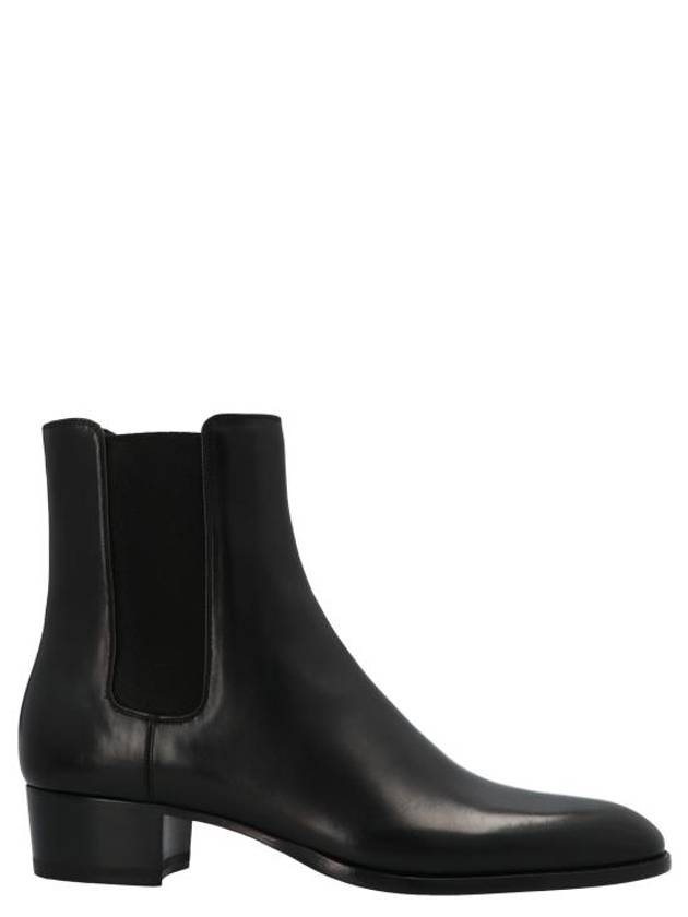 Wyatt 40 Chelsea Boots Black - SAINT LAURENT - BALAAN 2