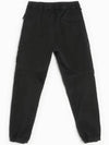 Men's Wappen Patch Straight Pants Black - STONE ISLAND - BALAAN 3