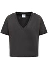 Courr ges T shirt with logo application - COURREGES - BALAAN 3