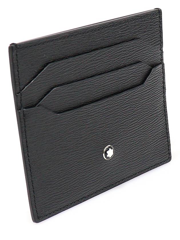 MB129253 Black Leather Meisterst ck 6CC Pocket Card Wallet - MONTBLANC - BALAAN 3