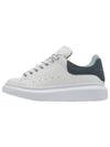 Women's Larry Oversole Blue Grey Tab Low Top Sneakers White - ALEXANDER MCQUEEN - BALAAN 2