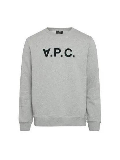 VPC Logo Crew Neck Sweatshirt Grey - A.P.C. - BALAAN 2