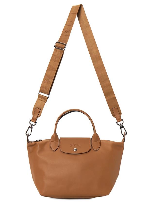 Le Pliage Xtra Leather Tote Bag Brown - LONGCHAMP - BALAAN 7