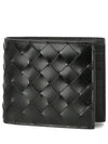 Intrecciato Half Wallet Black - BOTTEGA VENETA - BALAAN 2