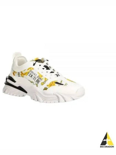 Trail Trek Chain Couture 77YA3SIB ZS891 G03 Track Sneakers - VERSACE - BALAAN 1