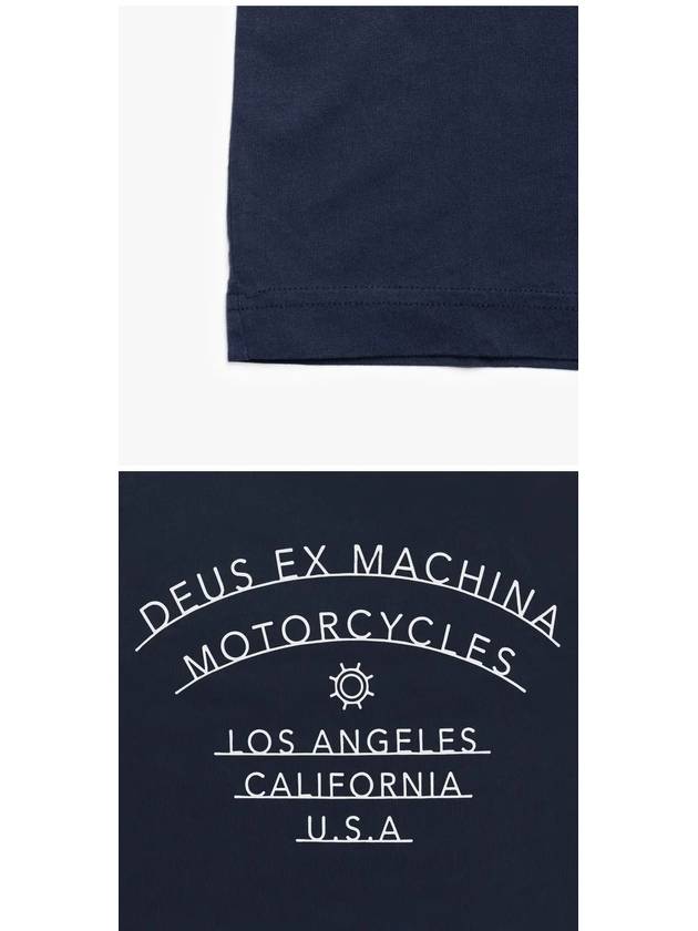 DMP241256A NVY Men's Short Sleeve TShirt - DEUS EX MACHINA - BALAAN 3