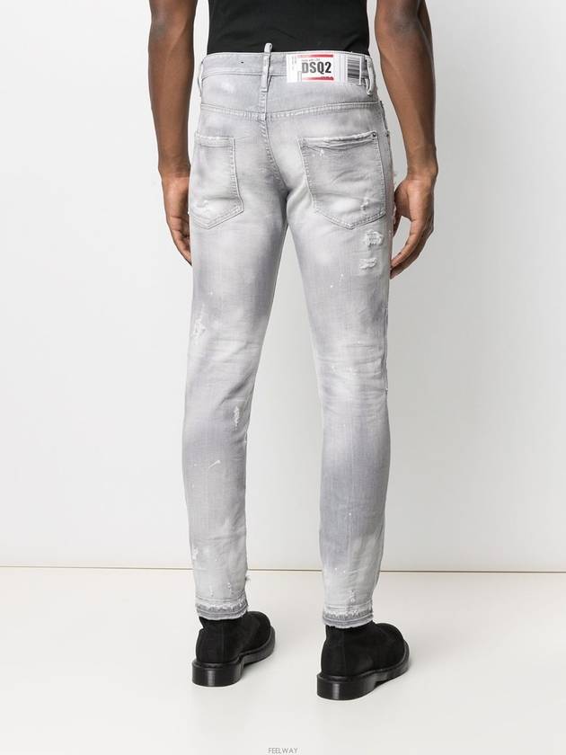 Washing Skater Jeans Grey - DSQUARED2 - BALAAN 6