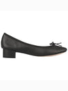 Women's Camille Middle Pumps Shoes Matte Black - REPETTO - BALAAN 1