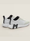 Bouncing Low Top Sneakers Blanc Noir - HERMES - BALAAN 3